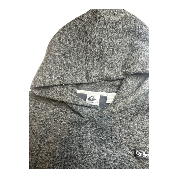 Grey Quiksilver Hoodie Size Large - Picture 3 of 3